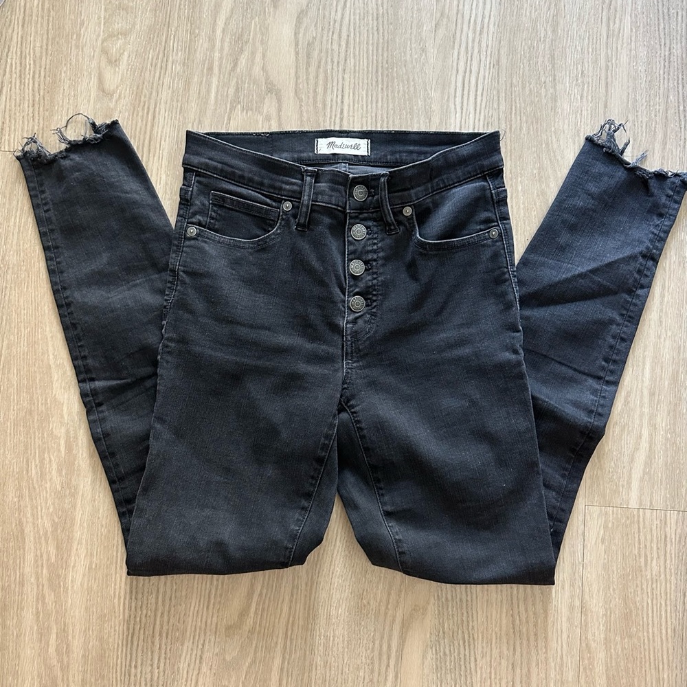 MADEWELL 9” high rise skinny as 27